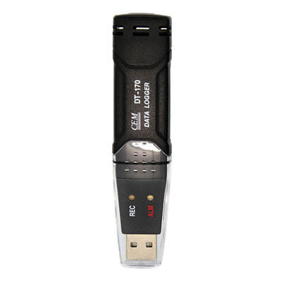 CEM 데이터 로그 온도계 DT-170 온도 대기 측정 USB
