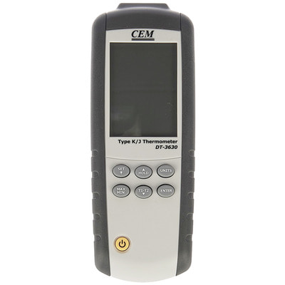 CEM 디지털 온도계 DT-3630 2채널 입력 검식온도계