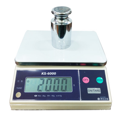 경인 전자 저울 KS-Series 2kg(1g)~30kg(10g) 스테인레스짐판