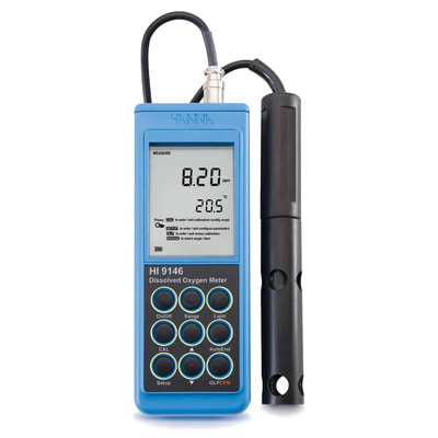 [HANNA] 휴대용 DO METER HI9146 방수 용존 산소 측정기