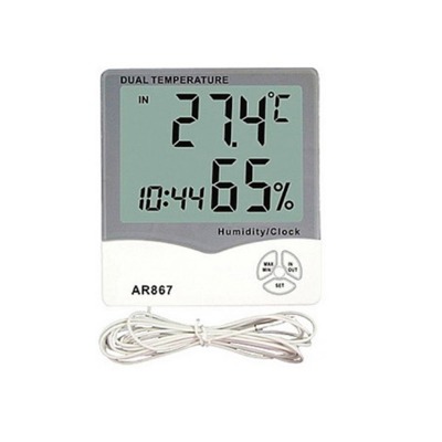 ARCO 디지털 온습도계 AR-867 실내외 온도 습도 측정
