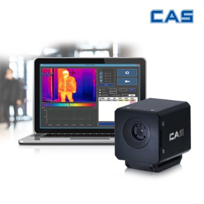 카스 고정형 열화상 카메라 SM080  열감지 검역용 발열체크 영상/온도 측정 검역용 삼각대포함
