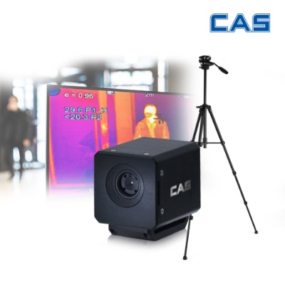 카스 고정형 열화상 카메라 SM080 단품 자가설치(pc제외) 열감지 검역용 발열체크 영상/온도 측정 검역용 삼각대포함