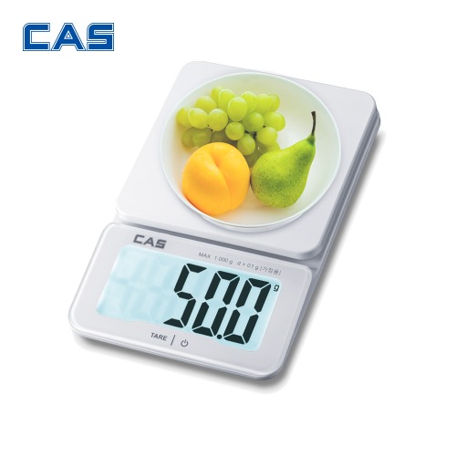 카스 K18 (1kg/0.1g) 미니멀 디지털 주방저울 베이킹