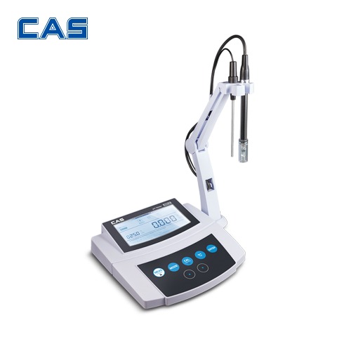 카스 탁상용 pH측정기 PM-3 산도 수질 온도 측정 센서교체가능/실험실 연구소 pH미터