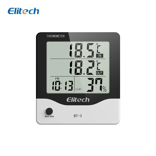 Elitech 엘리텍 디지털 온습도계 BT-3K 온도 습도 측정 3채널