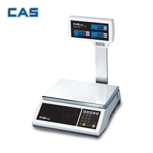 CAS 카스 가격표시 전자저울 ER-PLUS 15CBP 15kg (2~5g) 폴타입