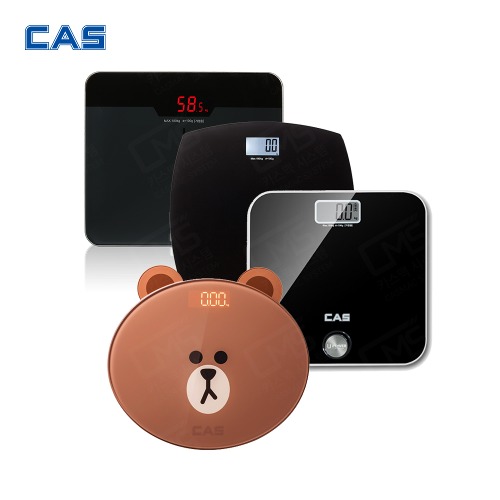 카스 디지털 체중계 X14 X30 HE-68 라인프렌즈 LINE FRIENDS-S1 몸무게 건강관리