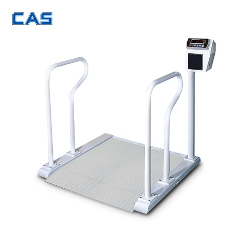 카스 휠체어 저울 WCS 200kg (0.05kg) 휠체어체중계 요양원체중계