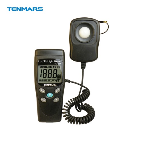 TENMARS TM-201 디지털 조도계 조도측정