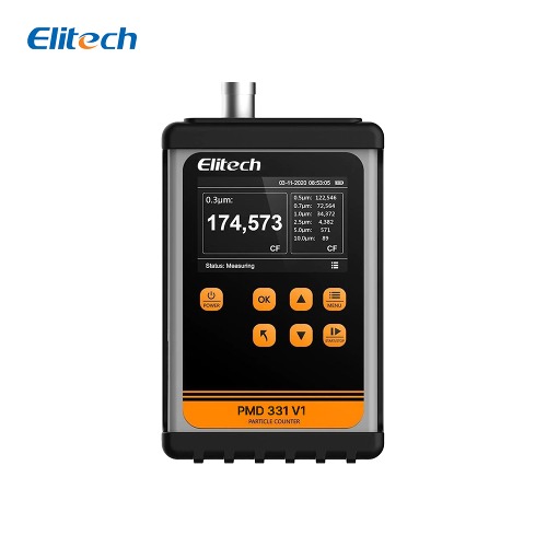 엘리텍 파티클 카운터 PMD-331 V1 동시측정 대형화 고용량 배터리 휴대용 Elitech