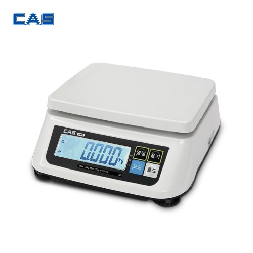 CAS 카스 디지털 전자저울 SWII-30CS 30kg (0.01kg-kg표시) 비교 홀드 계수