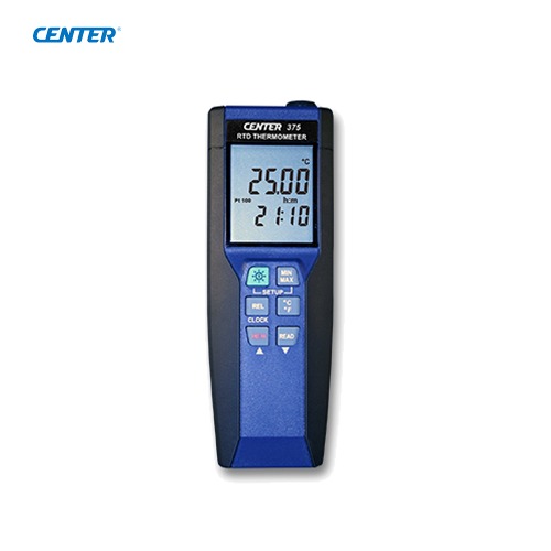 CENTER 정밀 RTD 온도계 CENTER375 -100~400도 (0.01도) PT-100센서